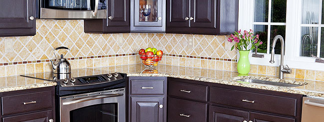 4 by 4 tile backsplash